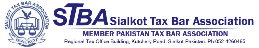 Sialkot Tax Bar Association | Home